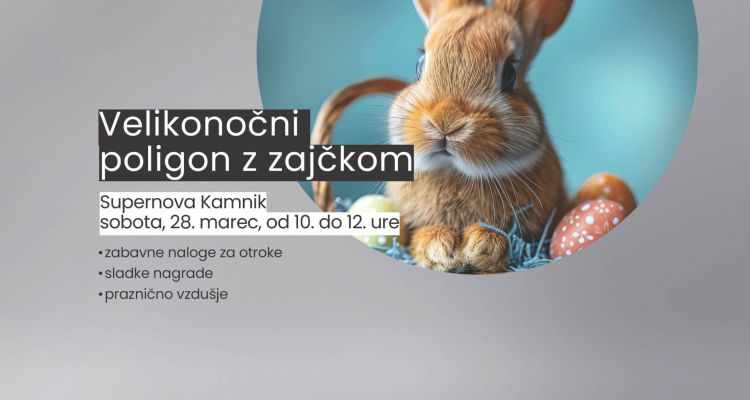 Velikonočni poligon za otroke tudi v Kamniku
